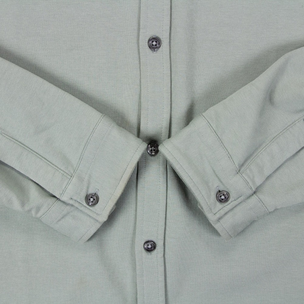Vuori Men's Button-Up Workshirt in Sage - Picture 5 of 10